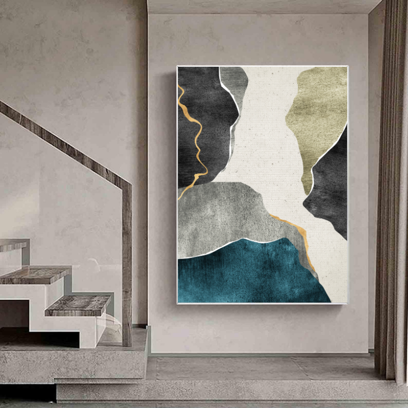 Peinture sur toile – Art abstrait moderne