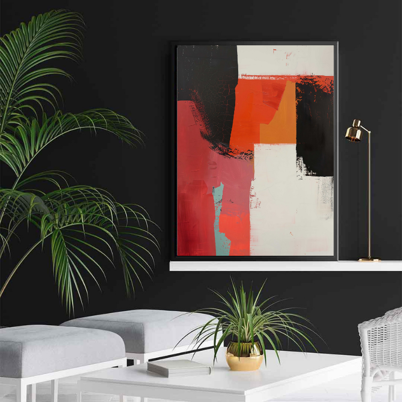Peinture sur toile – Art abstrait moderne