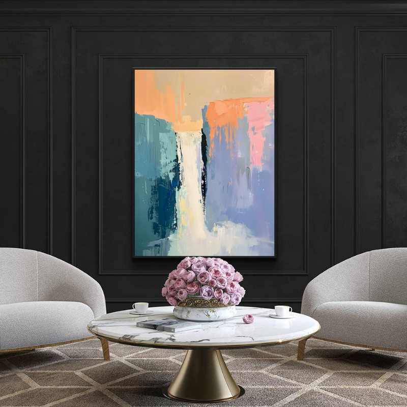 Peinture sur toile – Art abstrait moderne