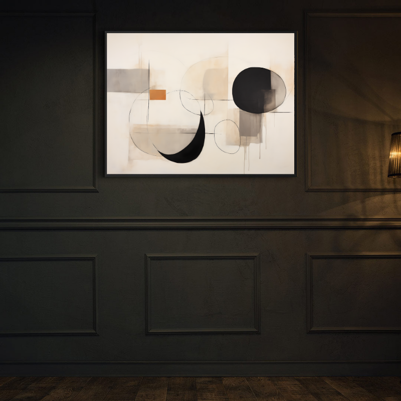 Peinture sur toile – Art abstrait moderne