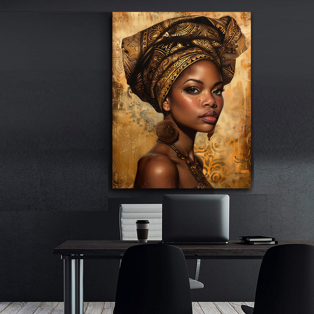 Peinture sur toile - Bougie allumée