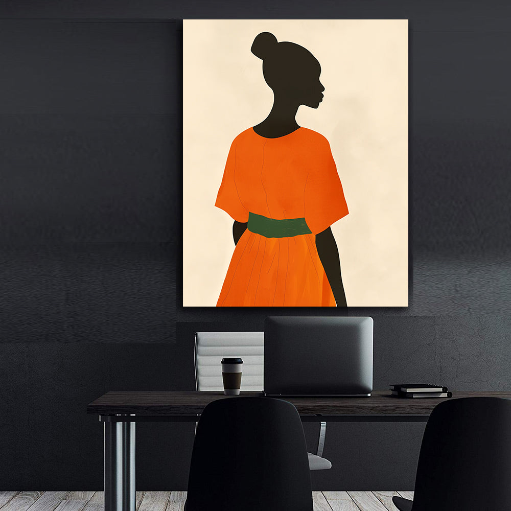 Peinture sur toile - Bougie allumée