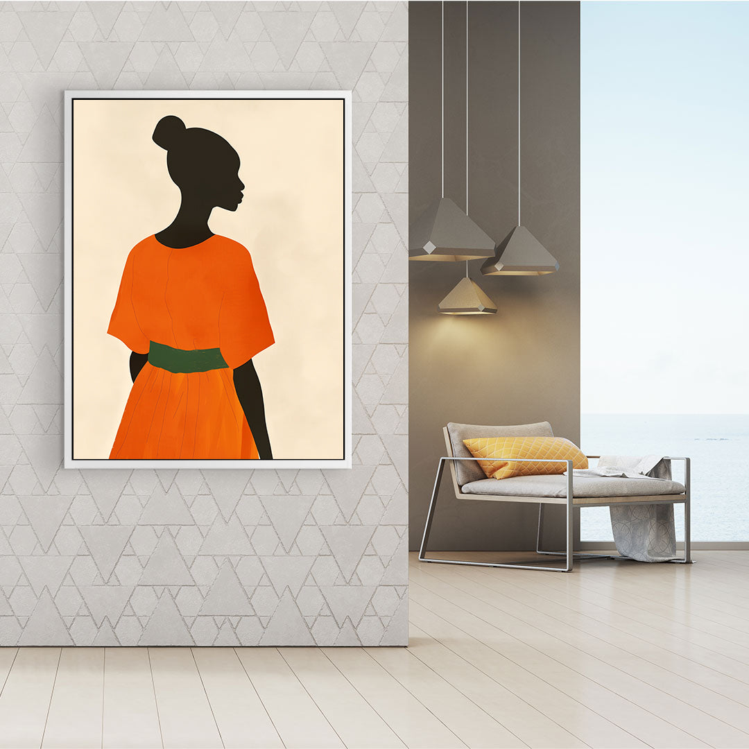 Peinture sur toile - Bougie allumée