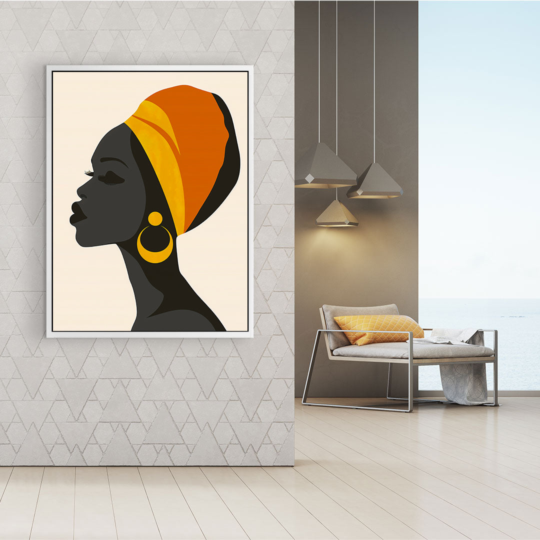 Peinture sur toile - Bougie allumée