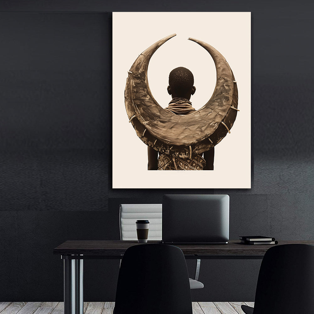 Peinture sur toile - Bougie allumée