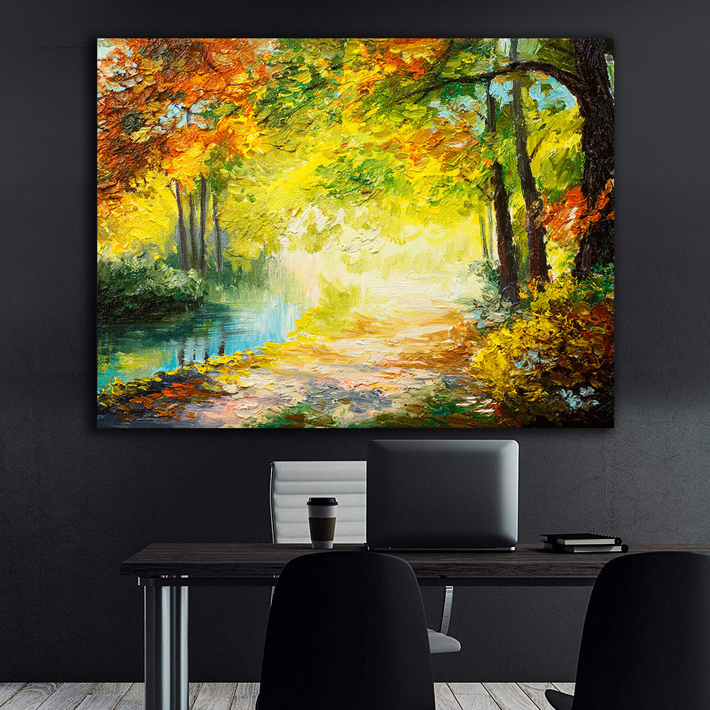Tablou Canvas - Pădure Peisaj