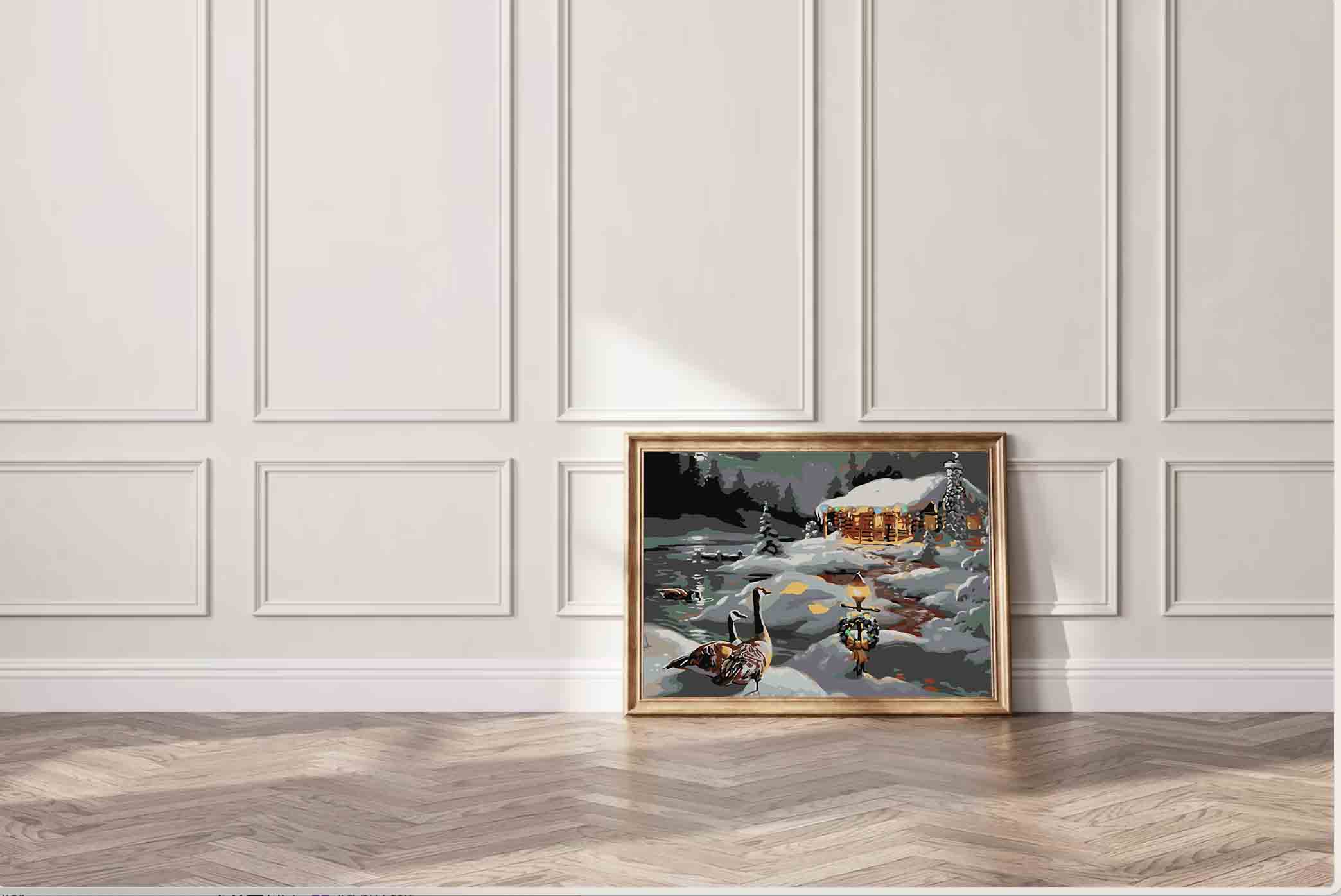 Pictura pe numere - Peisaj de Iarnă 3945