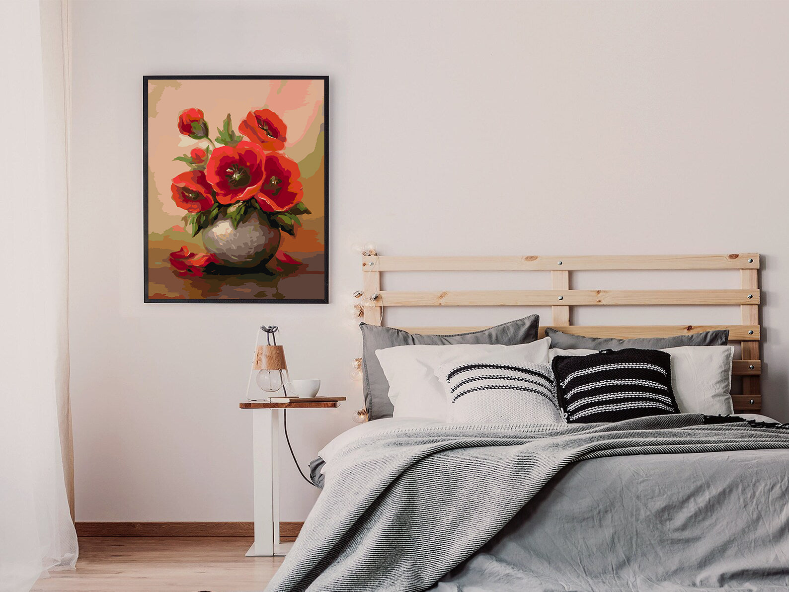 Malen nach Zahlen - Blumen in einer Vase 4153