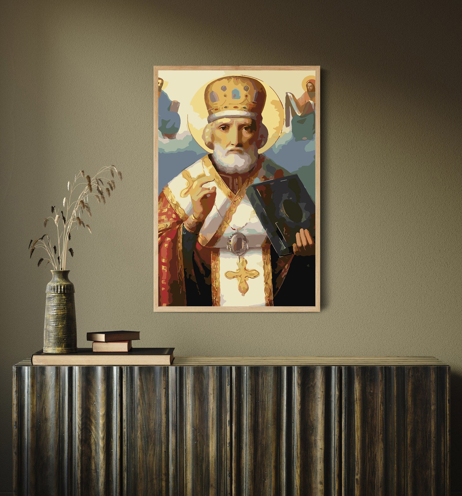 Peinture par numéros - Saint Nicolas 4173