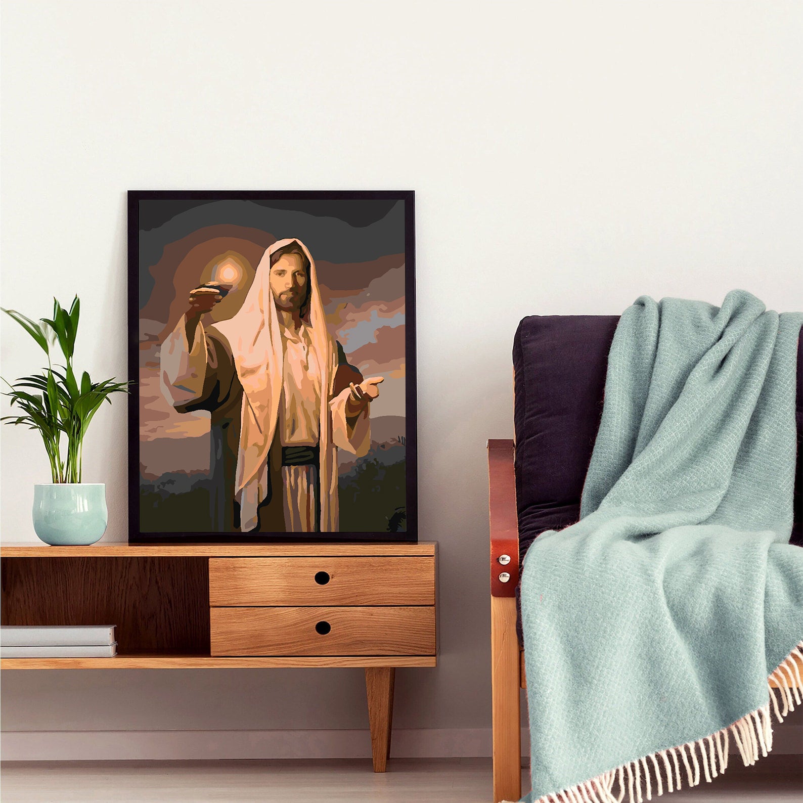 Pictura pe numere - Isus Hristos 4174