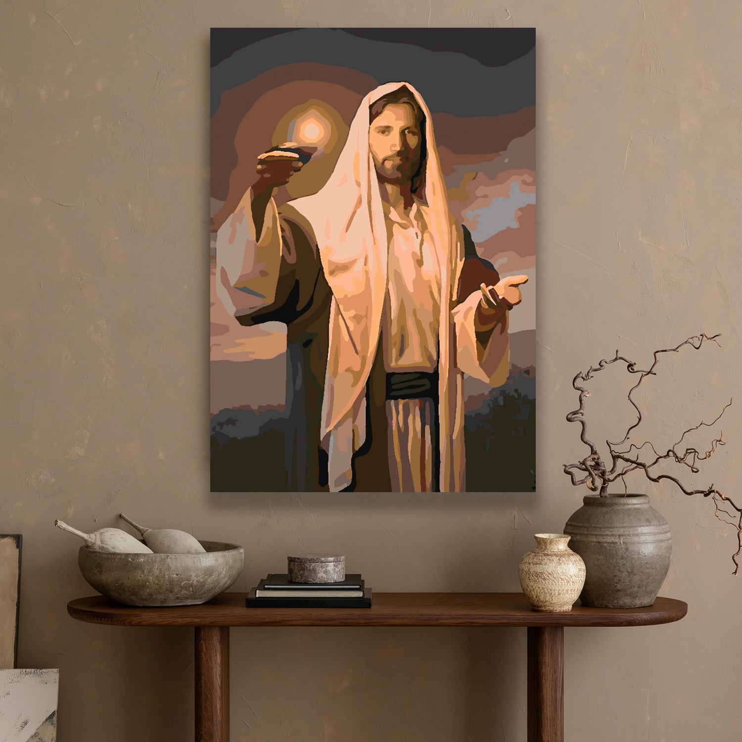 Pictura pe numere - Isus Hristos 4174