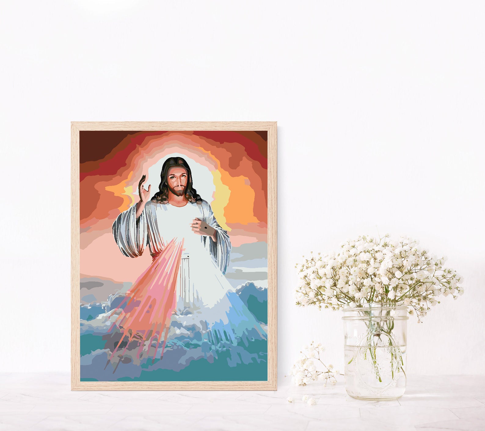 Peinture par numéros - Jésus Christ 4187