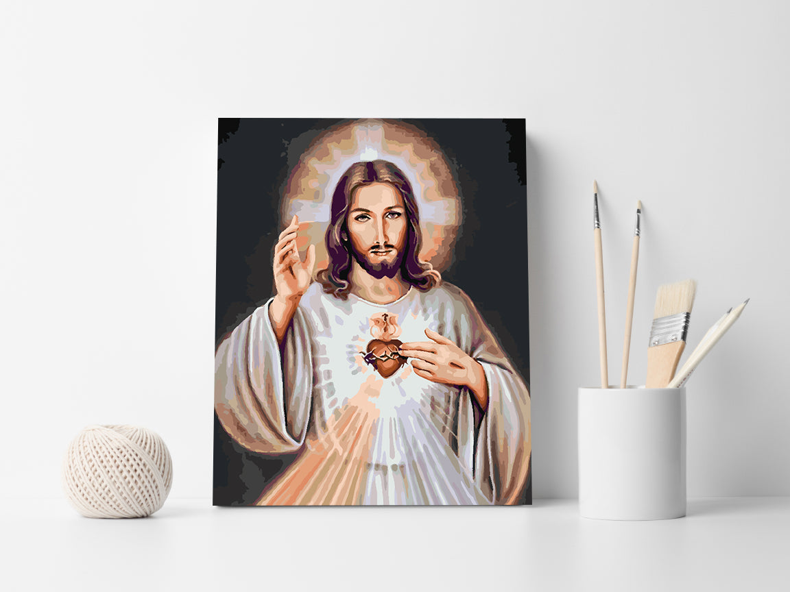 Peinture par numéros - Jésus Christ 4191