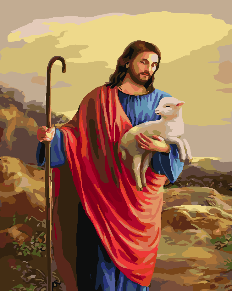 Peinture par numéros - Jésus Christ 4194