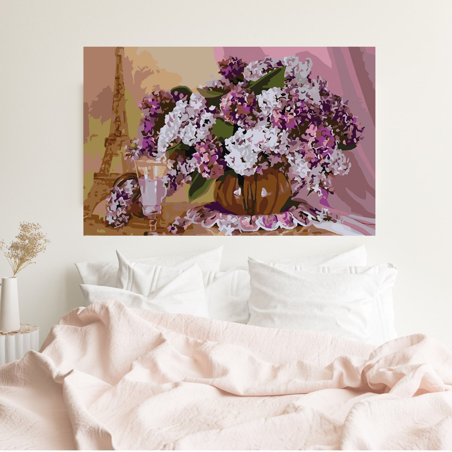 Peinture par numéros - Fleurs dans un vase 4216