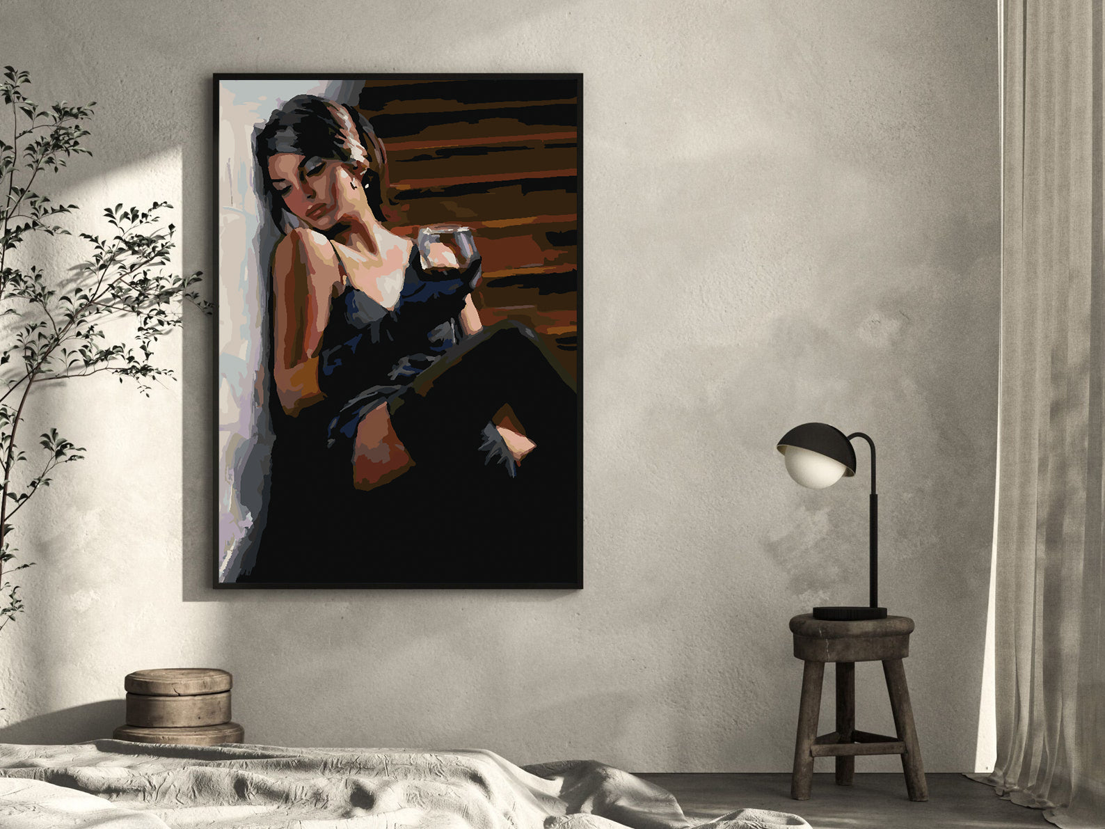 Pictura pe numere - Femeie Senzuală 4222