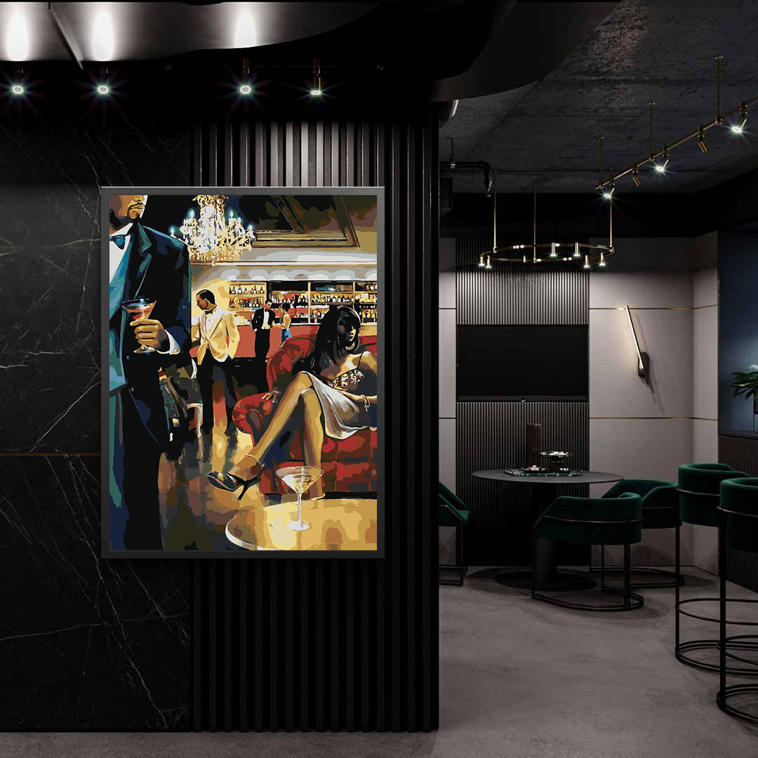 Peinture par numéros - Bar de nuit 4225
