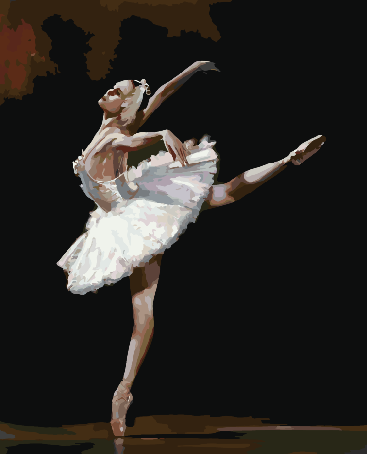 Peinture par numéros - Ballerine 4227