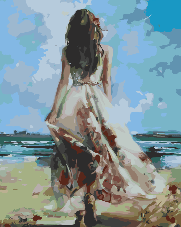 Peinture par numéros - Paysage marin 4231