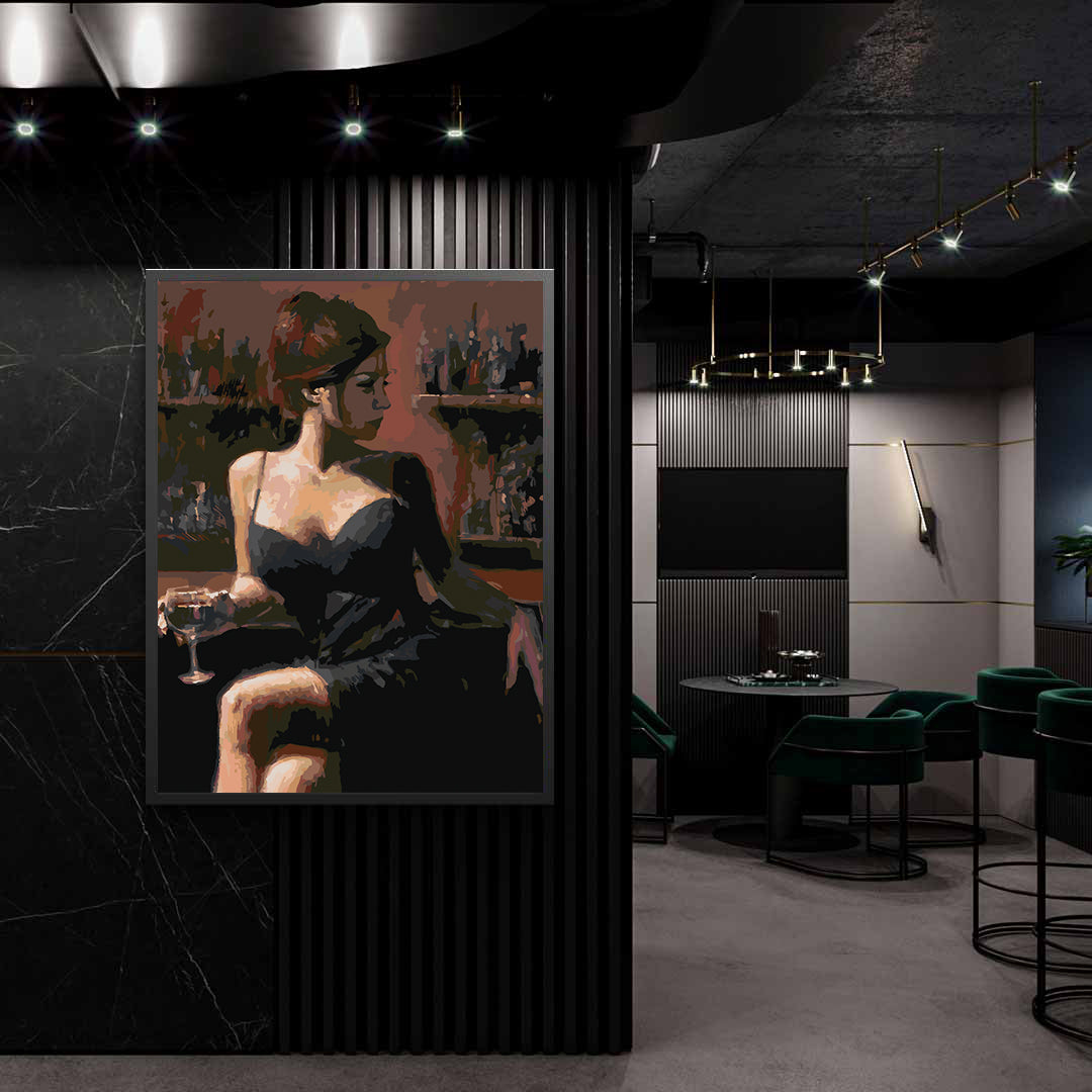 Peinture par numéros - Femme sensuelle 4233