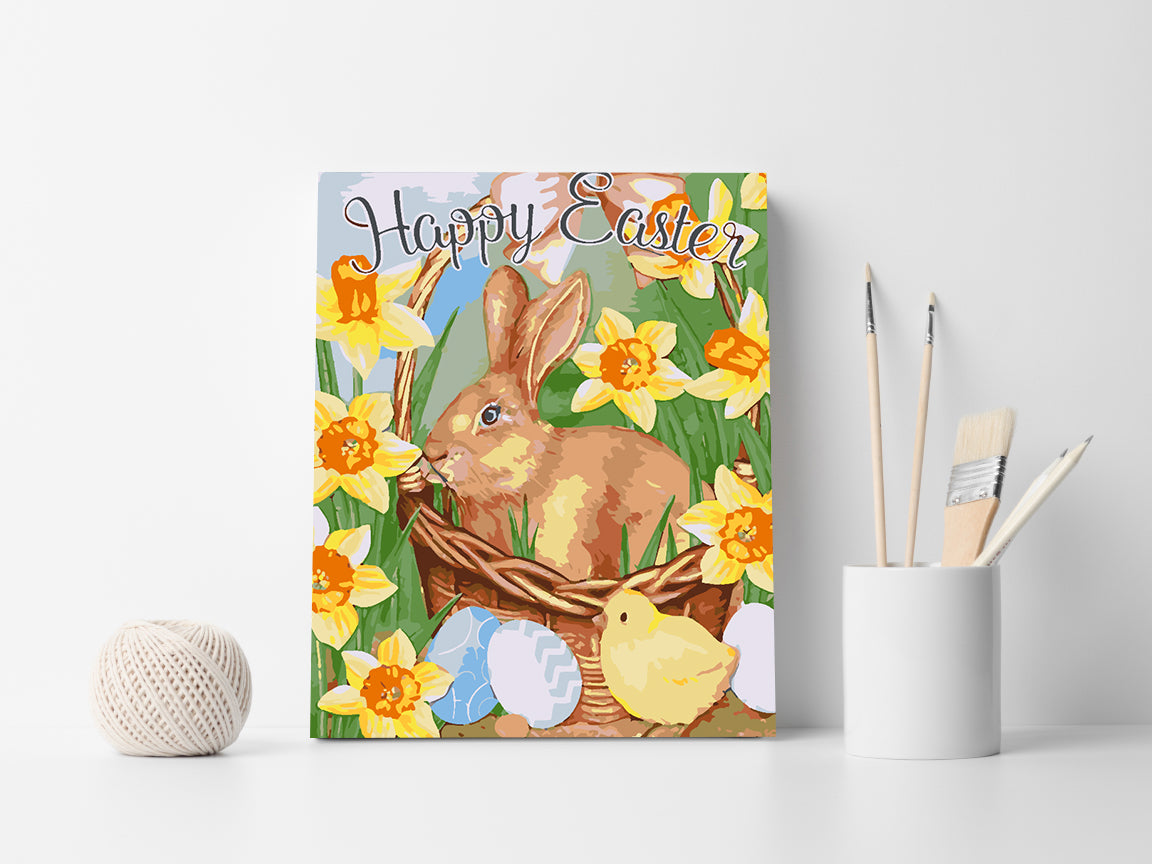 Peinture par numéros - Joyeuses Pâques 4258