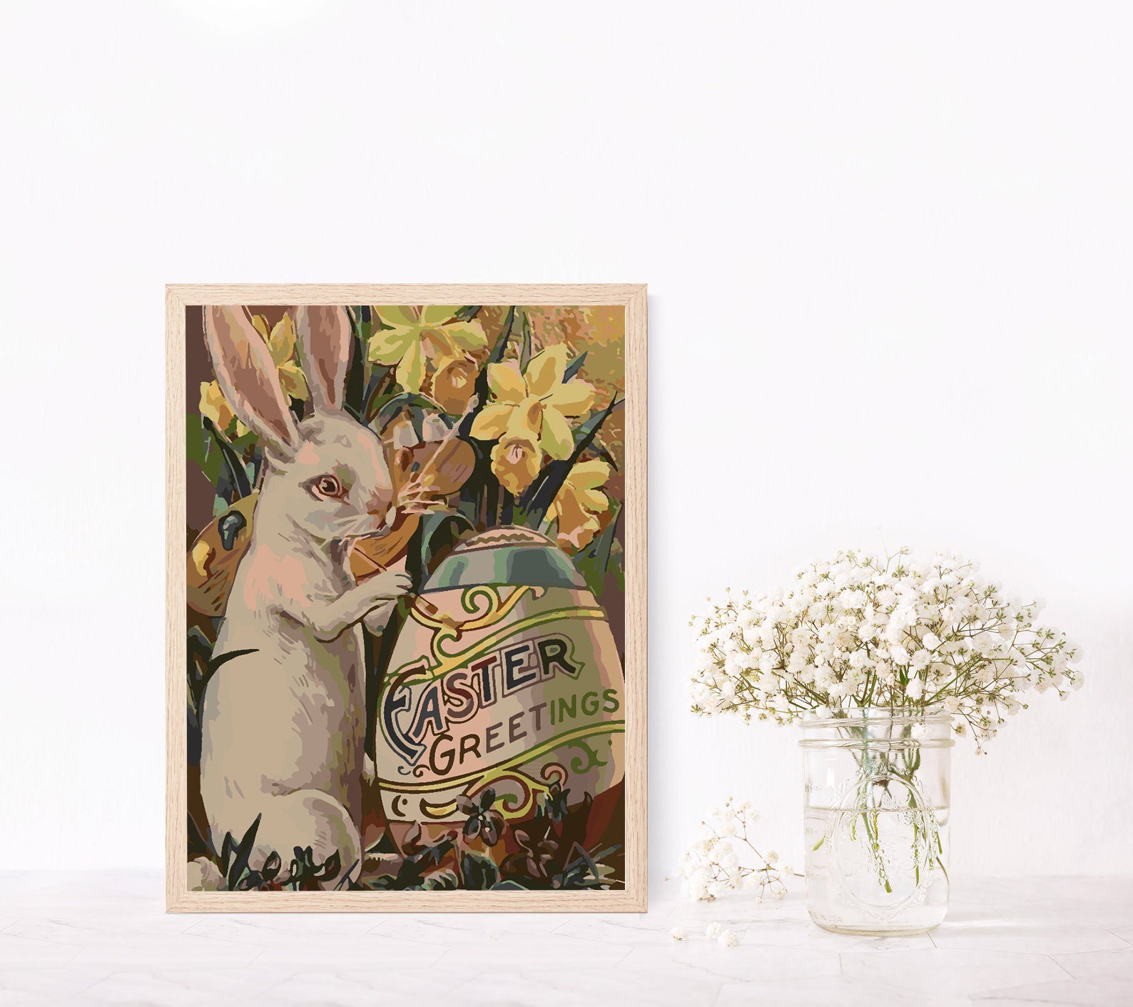 Malen nach Zahlen - Ostergrüße 4276