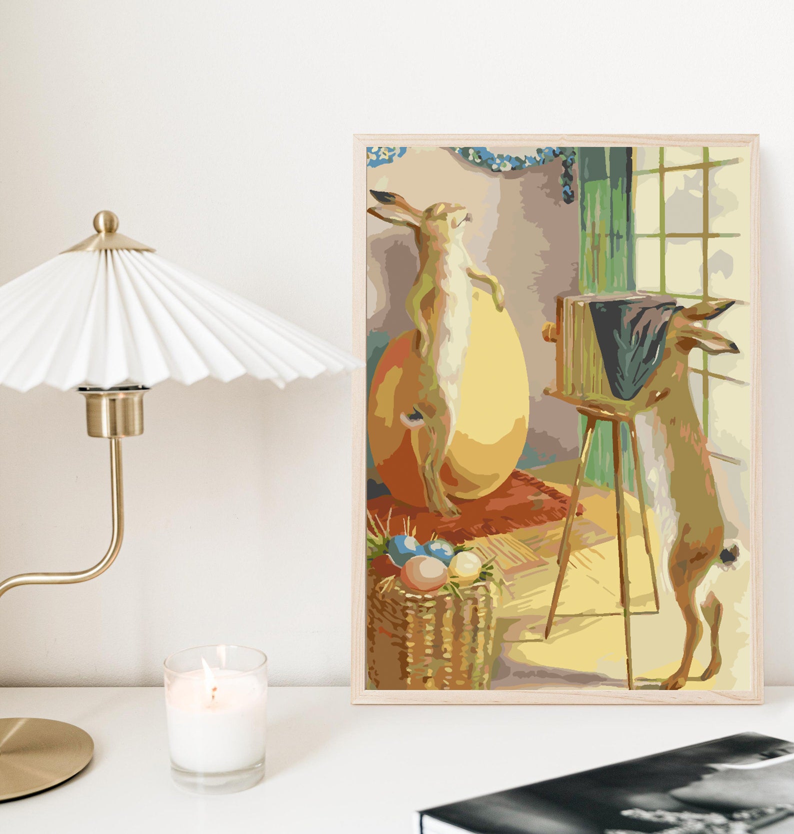 Malen nach Zahlen - Hase 4283