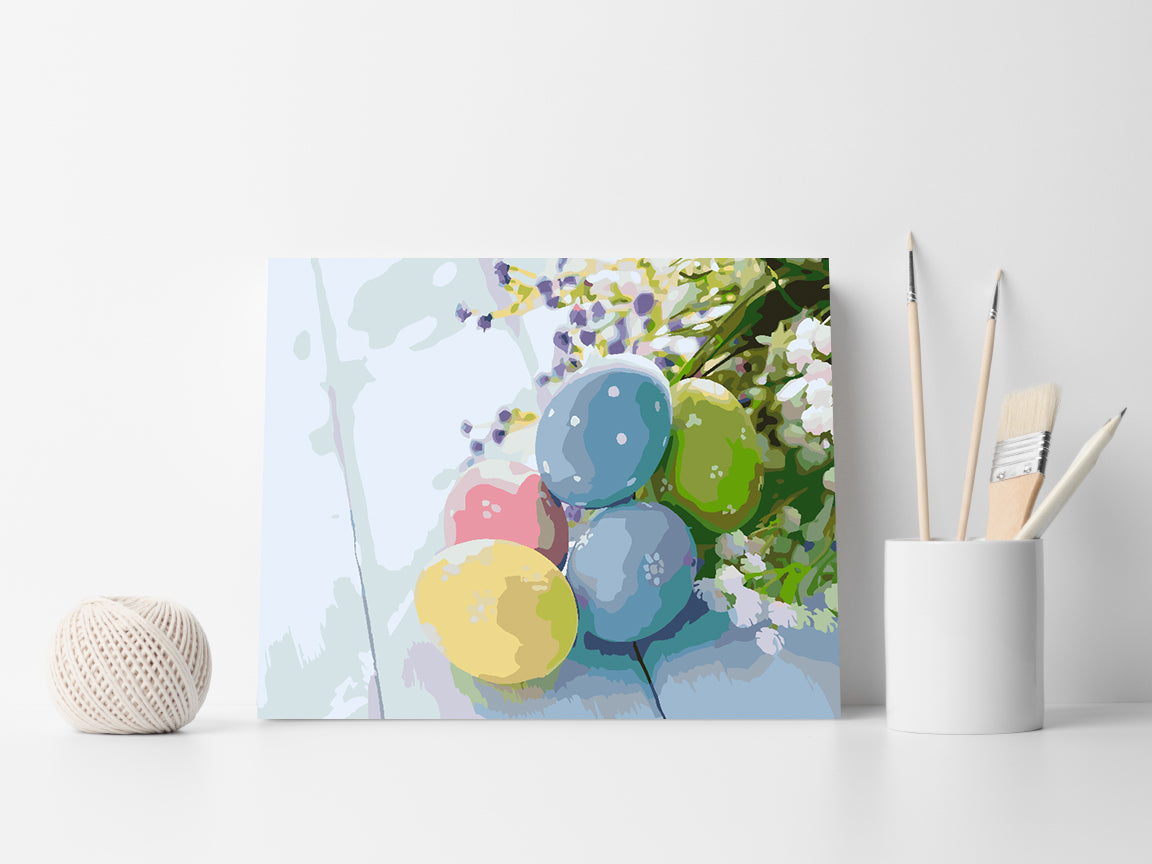 Malen nach Zahlen - Ostereier 4299