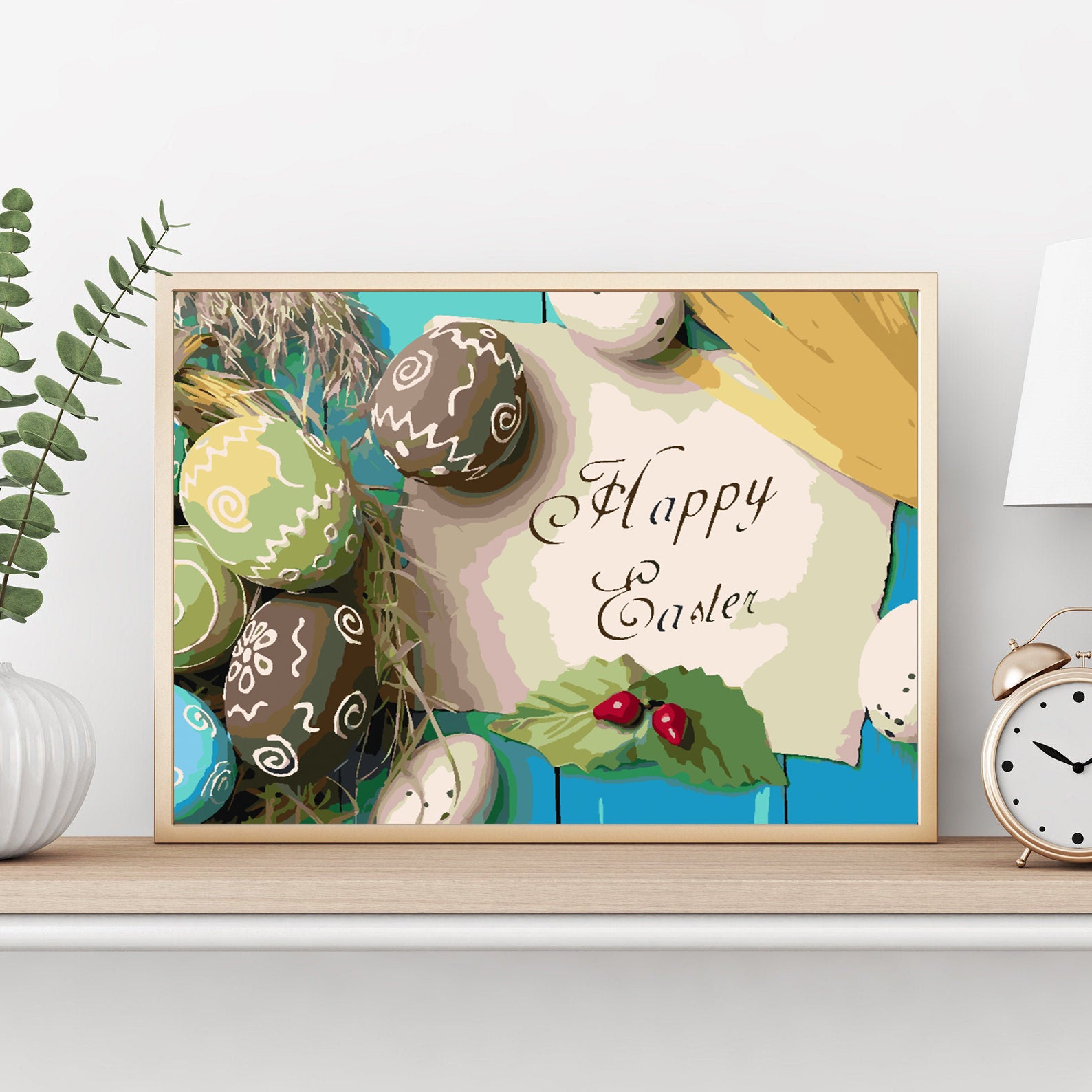 Peinture par numéros - Joyeuses Pâques 4306