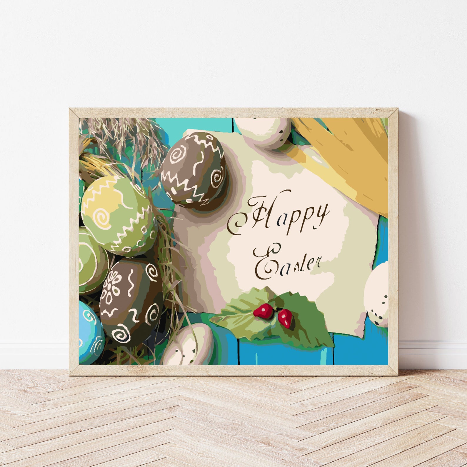 Peinture par numéros - Joyeuses Pâques 4306