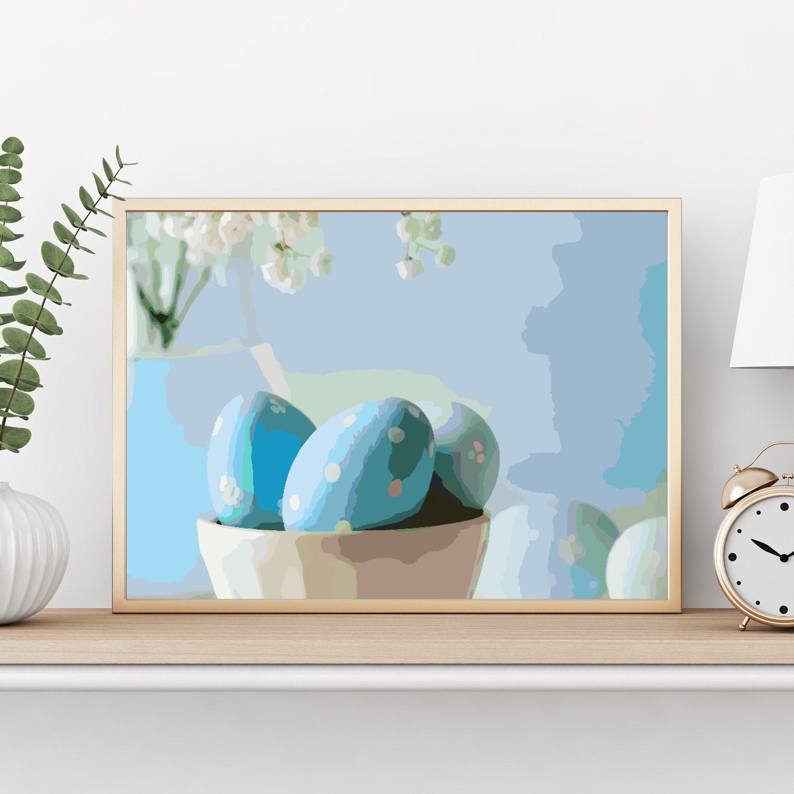 Pictura pe numere - Ouă de Paște 4309