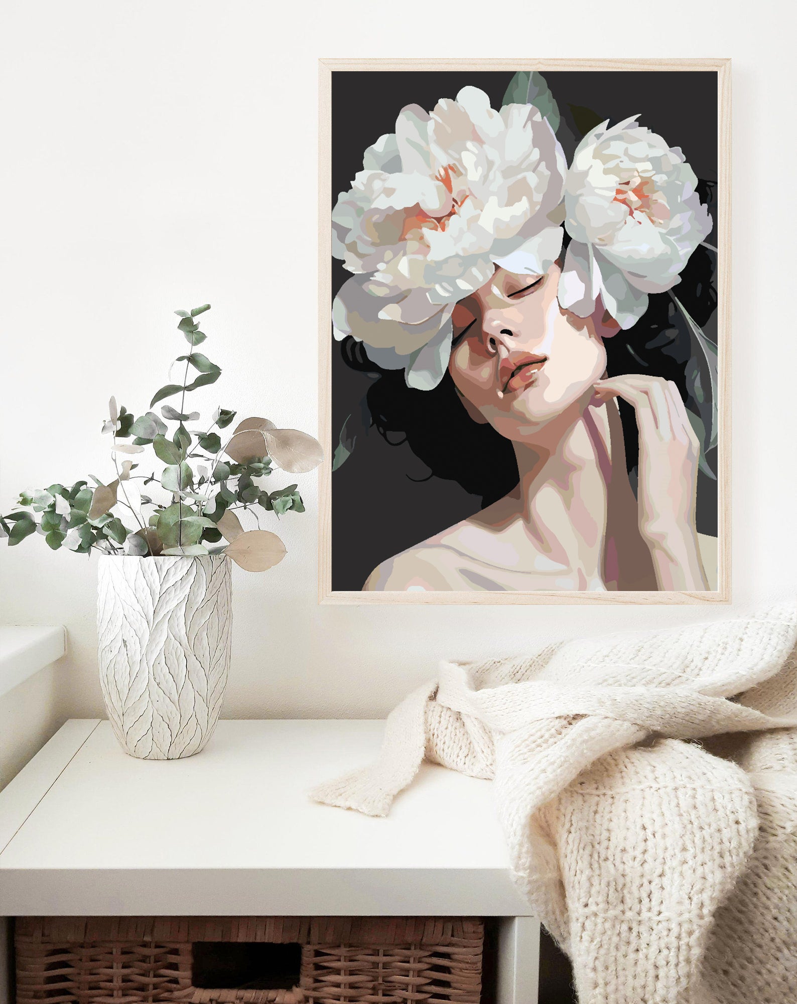 Pictura pe numere - Flower Head 4323