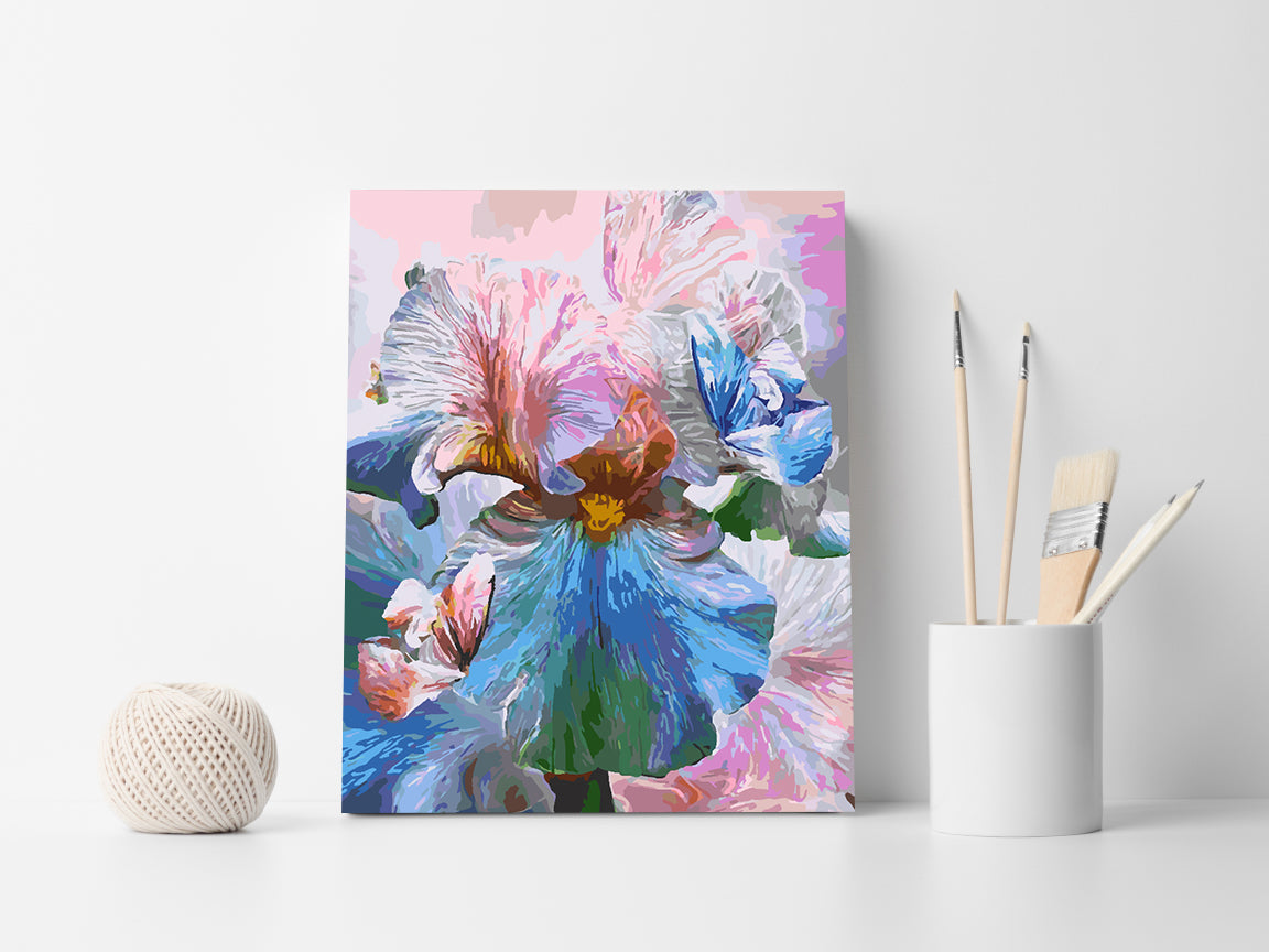 Pictura pe numere - Flori și Fluturași 4335