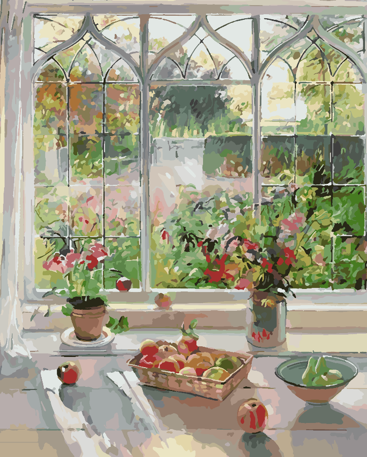 Peinture par numéros - Fleurs et Fruits 4365