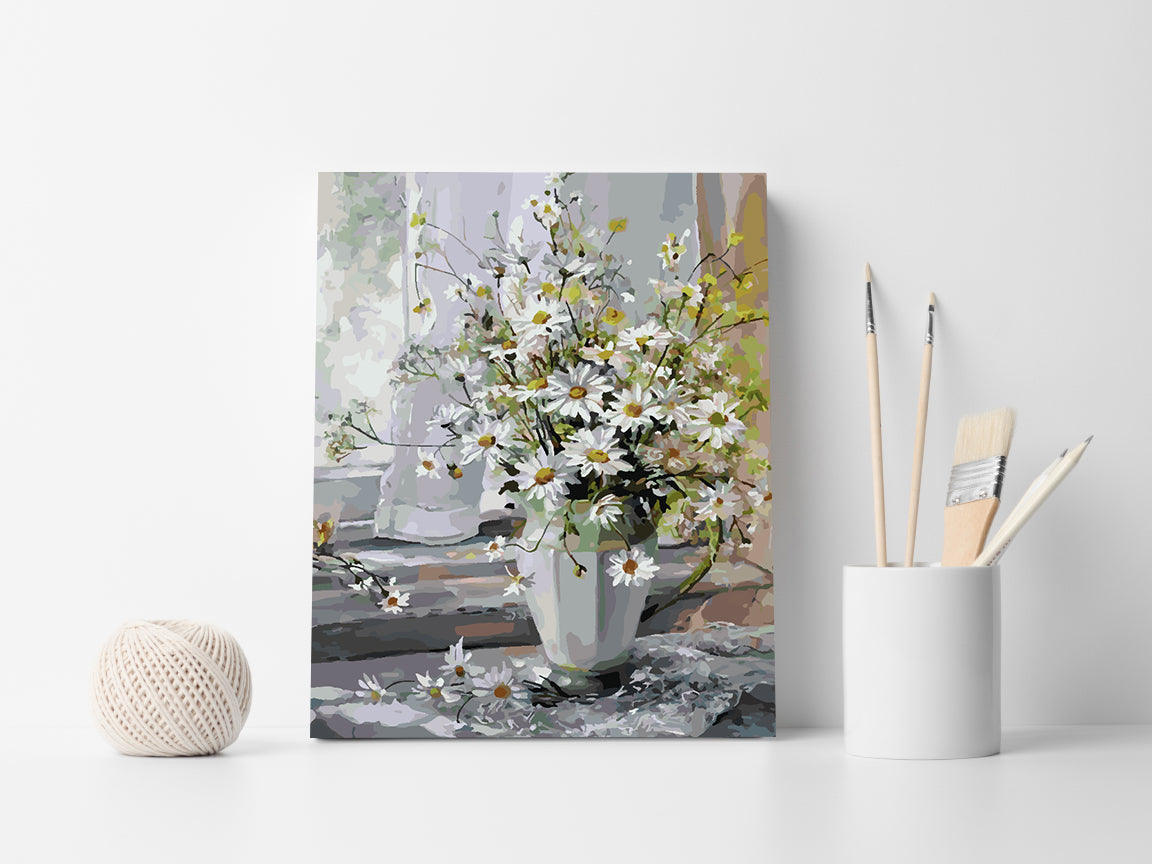 Pictura pe numere - Flori în Vază 4377