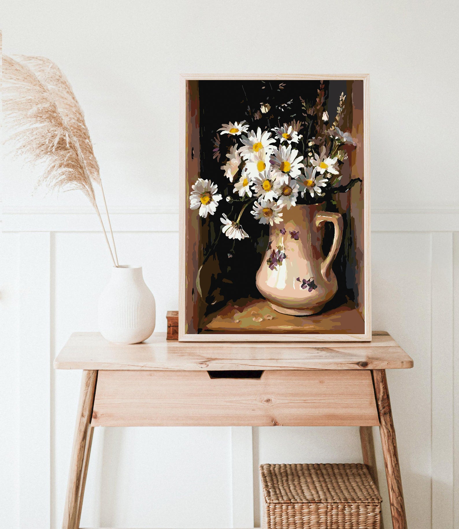 Peinture par numéros - Fleurs dans un vase 4385