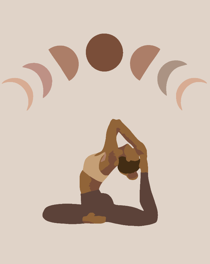 Peinture par numéros - Yoga 4404