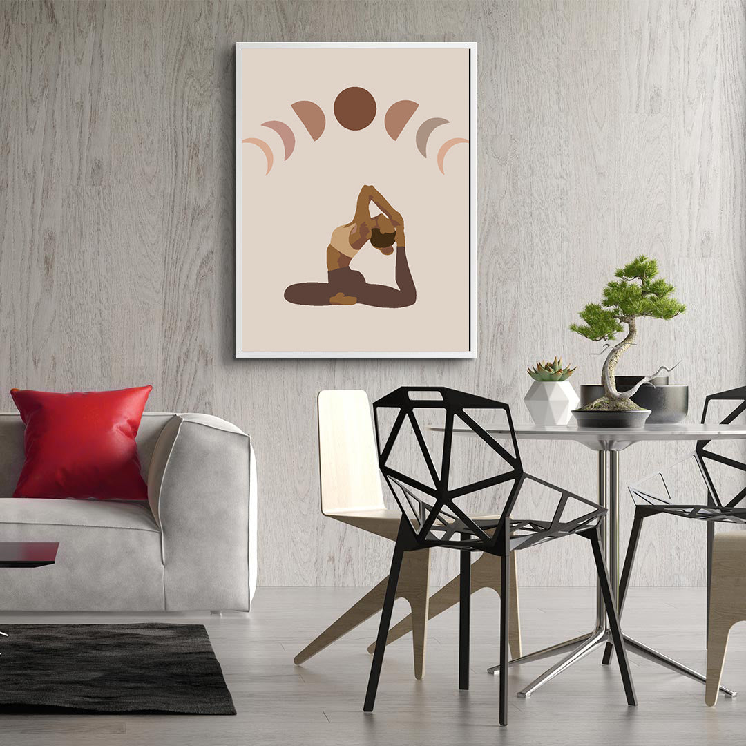 Pictura pe numere - Yoga 4404