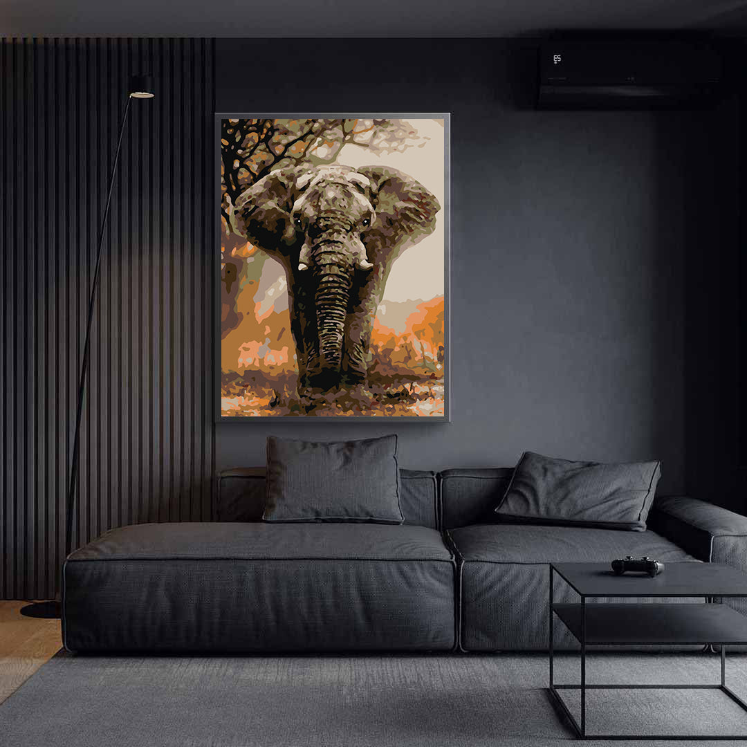 Malen nach Zahlen - Elefant 4406