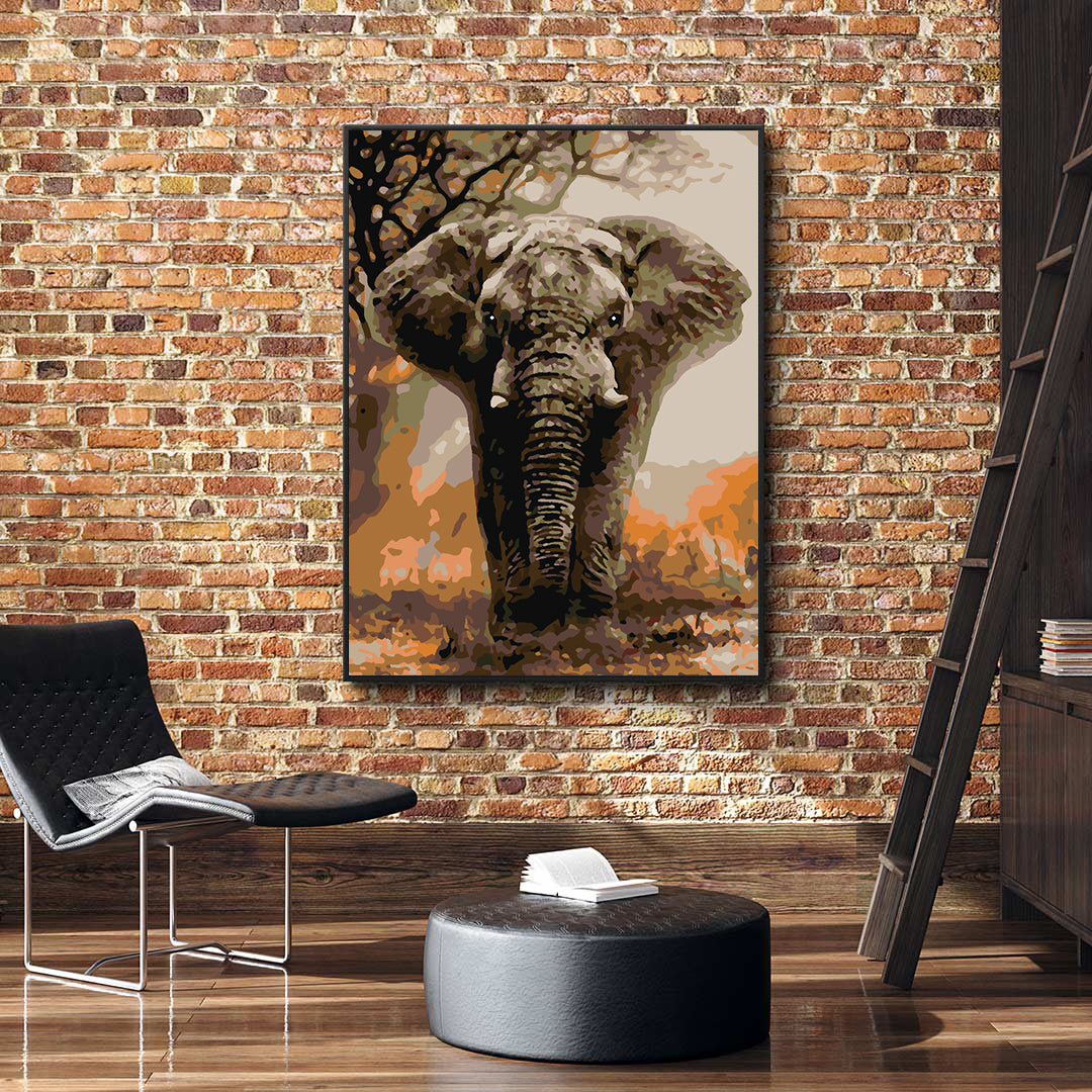 Malen nach Zahlen - Elefant 4406