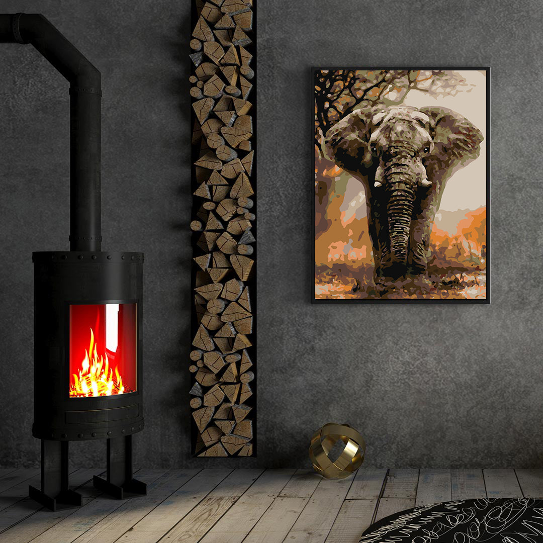 Malen nach Zahlen - Elefant 4406