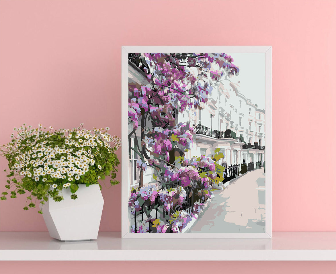Peinture par numéros - Flower City 4419