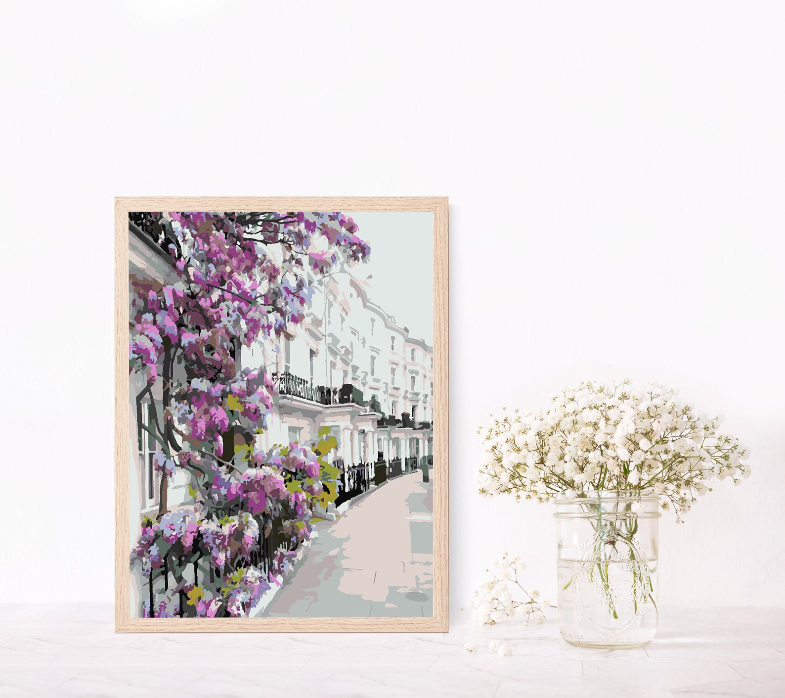 Peinture par numéros - Flower City 4419