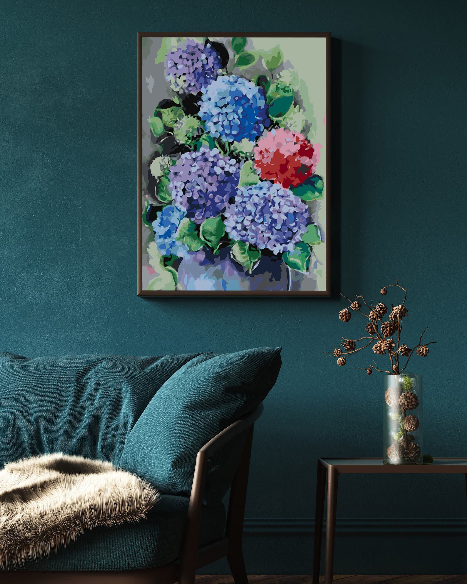 Peinture par numéros - Fleurs 4427