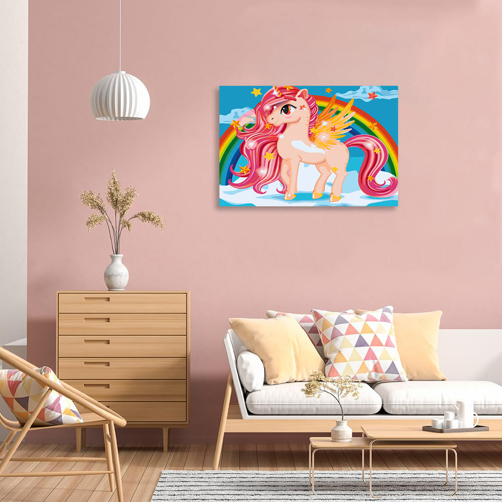 Peinture par numéros - Petit Ponny 4440