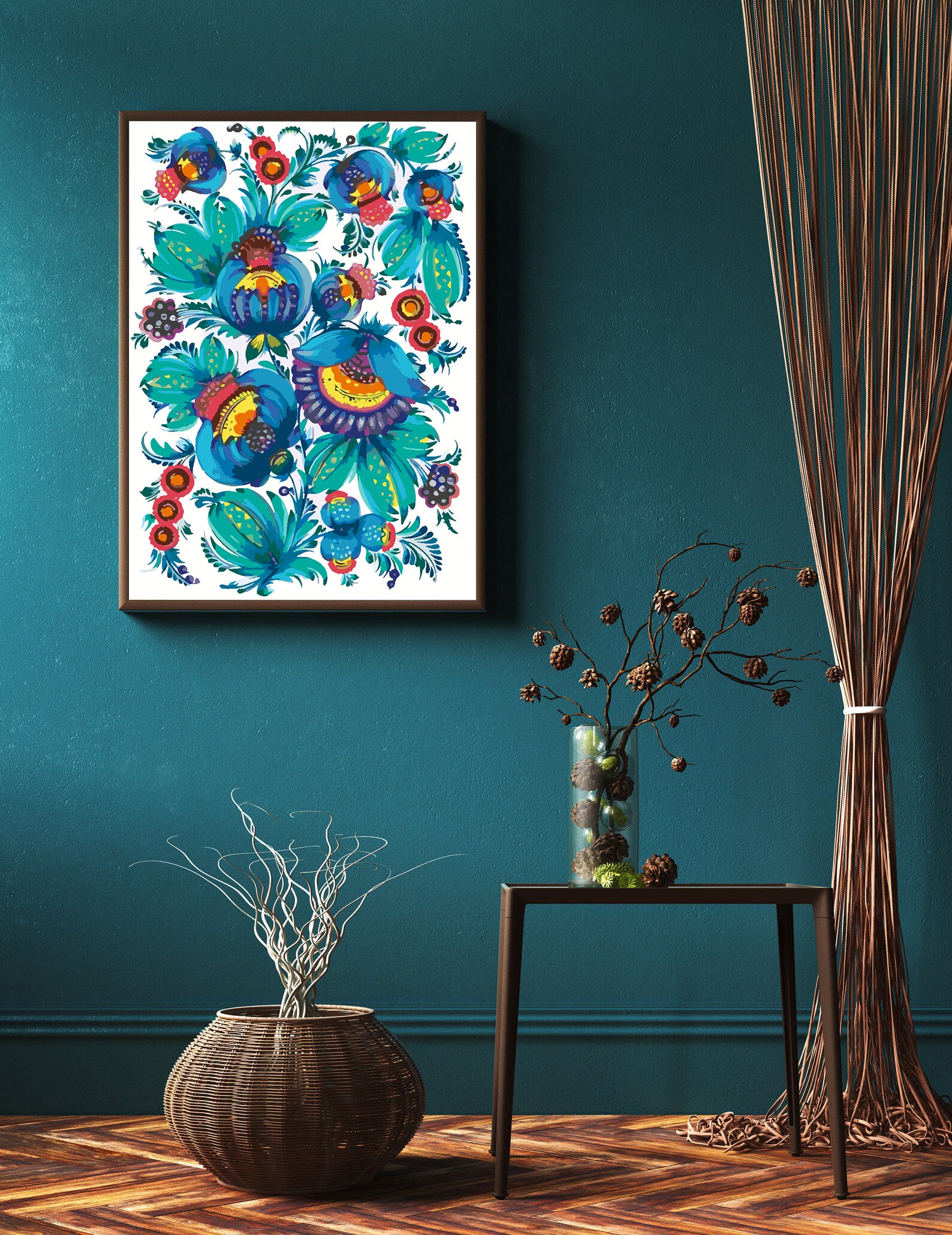 Peinture par numéros - Fleurs 4447