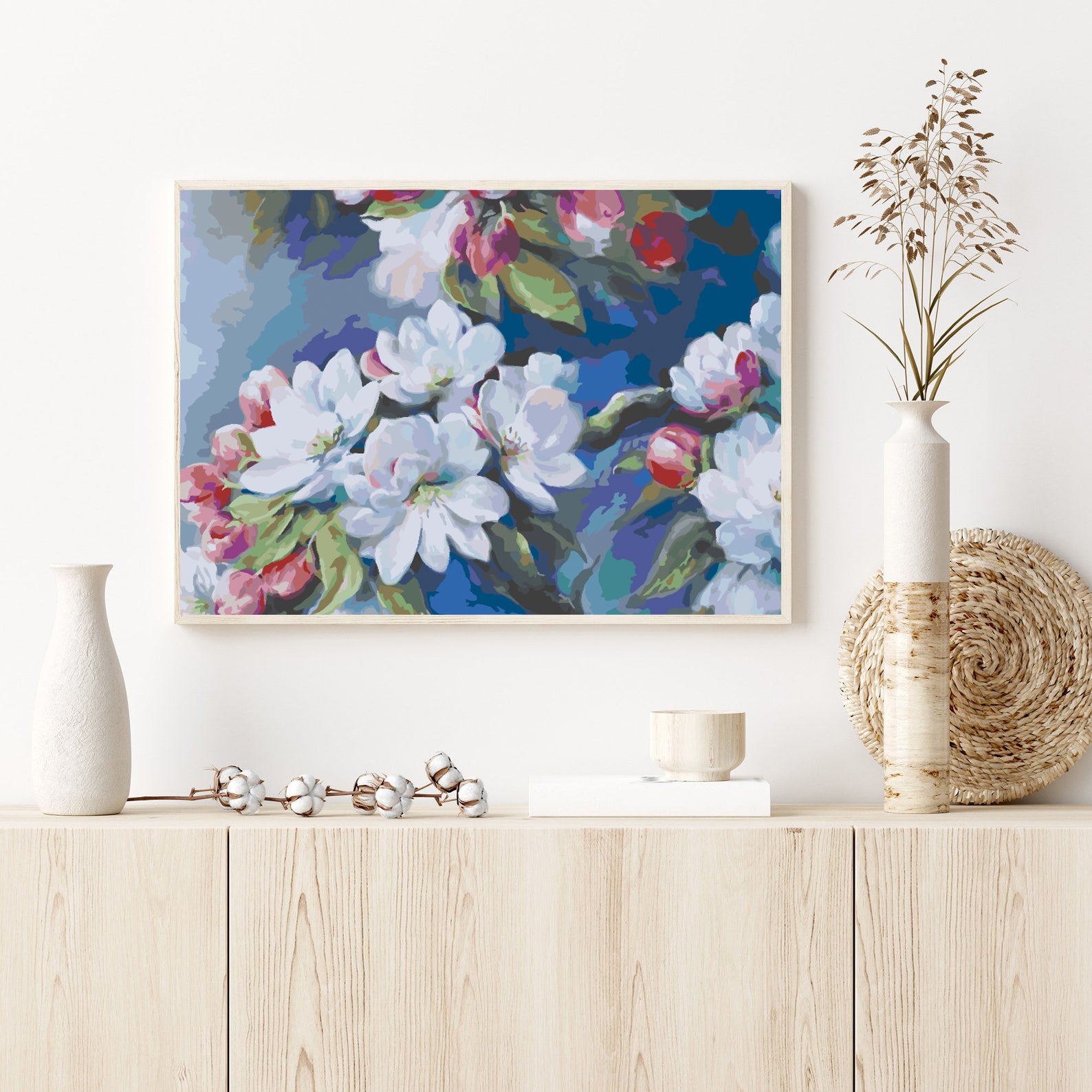 Peinture par numéros - Fleurs 4460
