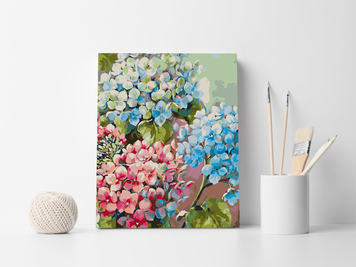 Peinture par numéros - Fleurs 4462