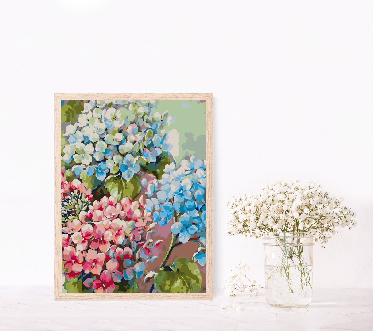 Peinture par numéros - Fleurs 4462
