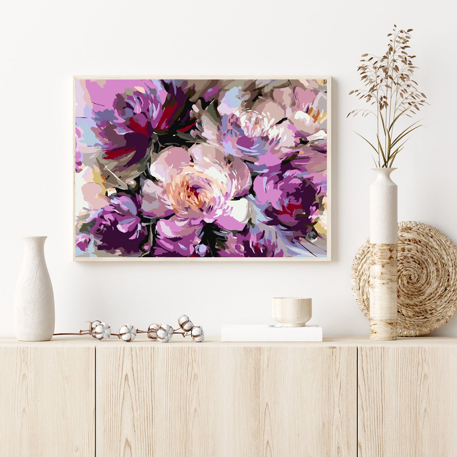 Peinture par numéros - Fleurs 4471